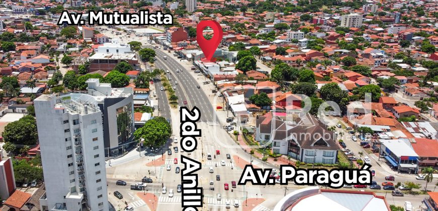 TERRENO SOBRE 2DO ANILLO Y AV. MUTUALISTA