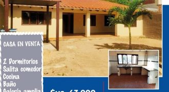 CASA ECONOMICA EN VENTA