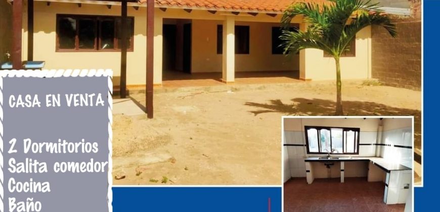 CASA ECONOMICA EN VENTA