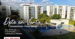 DEPARTAMENTO EN VENTA EN VISTA VERDE