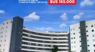 Amplio departamento en venta en el URUBO con terraza, condominio Vista Urubo 360