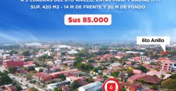 TERRENO EN VENTA ZONA OESTE