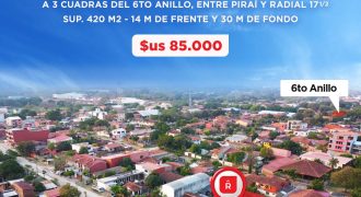 TERRENO EN VENTA ZONA OESTE