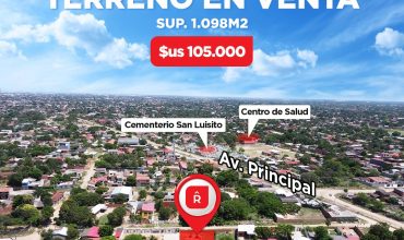TERRENO EN EXCELENTE UBICACION