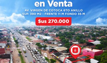 CASA COMERCIAL EN VENTA ZONA ESTE SANTA CRUZ DE LA SIERRA