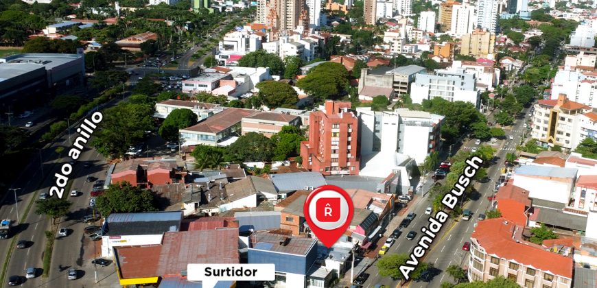 330K – TERRENO EN VENTA SOBRE AV. BUSCH CASI 2DO ANILLO