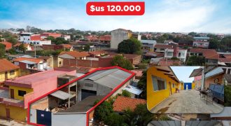 120K – GALPON EN VENTA ZONA SUR – SANTOS DUMONT 4TO Y 5TO ANILLO