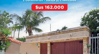 162K – CASA EN VENTA CERCA AL HOSPITAL OBRERO – AV PARAGUA 3ER ANILLO