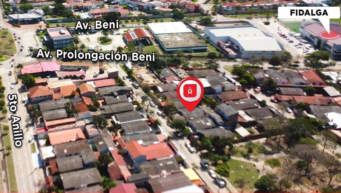 CASA EN VENTA ZONA NORTE AV. BENI 5TO ANILLO